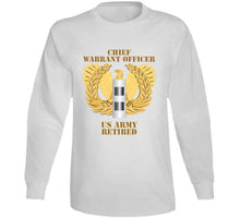 Load image into Gallery viewer, Army - Emblem - Warrant Officer - Cw2 - Retired Long Sleeve
