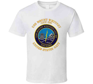 Navy - Uss Mount Whitney (lcc-20) X 300 T Shirt