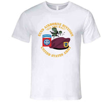Load image into Gallery viewer, Army - 82nd Airborne Div - Beret - Mass Tac - Maroon  - 504th Infantry Regiment Long Sleeve T Shirt
