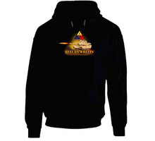 Load image into Gallery viewer, Army - 2nd Armored Division  - M1a1 Tank  - Hell On Wheels W Fire X 300 T Shirt
