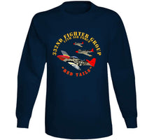 Load image into Gallery viewer, Army - Aac - 332nd Fighter Group - 12th Af - Red Tails T Shirt
