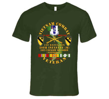 Load image into Gallery viewer, Army - Vietnam Combat Veteran W 1st Bn - 50th Inf - 1st Cav Div 1967-1968 Long Sleeve T Shirt
