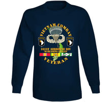 Load image into Gallery viewer, Army - Vietnam Combat Veteran W 101st Airborne Div Ssi V1 - T-shirt
