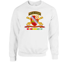 Load image into Gallery viewer, Army - 17th Field Artillery W Br - Ribbon Vn Svc Vet Tab T Shirt
