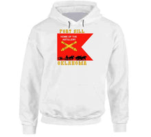 Load image into Gallery viewer, Army - Fort Sill, Home Of Artillery Guidon W Cassion - Black X 300 T Shirt
