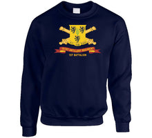 Load image into Gallery viewer, Army - 181st Field Artillery Regiment - Dui W Br - Ribbon, 1st Battalion X 300 T Shirt
