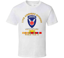 Load image into Gallery viewer, Army - 11th Airborne Division - Raid At Los BaÃ±os - Wwii W Pac Svc T Shirt
