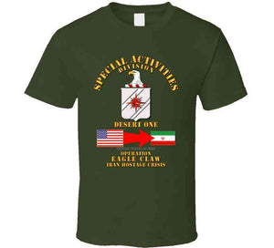 Sof - Operation Eagle Claw - Iran - Cia - Sad - T-shirt