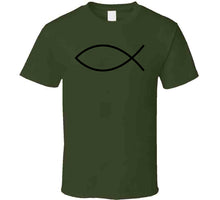 Load image into Gallery viewer, Jesus Fish T Shirt
