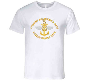 Navy - Rate - Aviation Boatswain's Mate Pin with Text - T Shirt, Premium and Hoodie