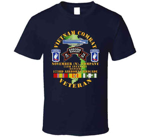 Army - Vietnam Combat Vet - N Co 75th Infantry (ranger) - 173rd Airborne Bde Ssi T Shirt