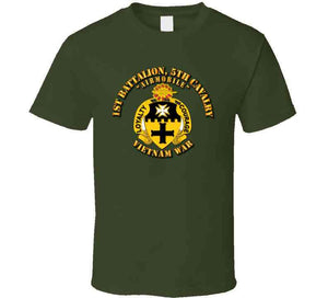 Army  - 1st Battalion, 5th Cavalry W Txt T Shirt