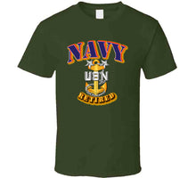 Load image into Gallery viewer, NAVY - MCPO - Retired T Shirt
