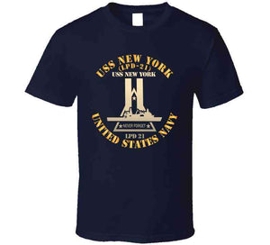 Navy - Uss New York (lpd-21) X 300 T Shirt