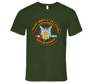 7th Squadron - 17th Cavalry w SVC Ribbon T Shirt