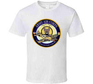 7th Fighter Group - P40 Warhawk T Shirt