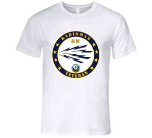 Navy - Radioman - Rm - Veteran W Usn T Shirt