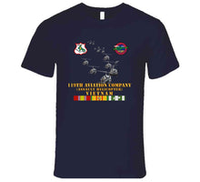 Load image into Gallery viewer, Army - 119th Aviation Company (assault Helicopter) W Ssi W Vn Svc X 300 T Shirt
