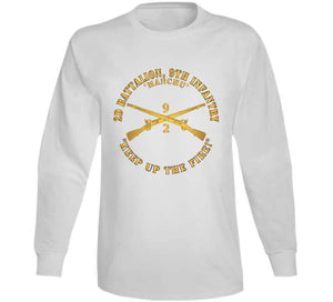 Army - 2nd Bn 9th Infantry Regiment - Keep Up The Fire W In Branch X 300 T Shirt