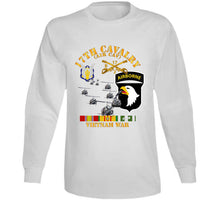 Load image into Gallery viewer, Army - Bravo Troop 2nd Squadron 17th Cav - 101st  Airborne Div W Vn Svc T Shirt
