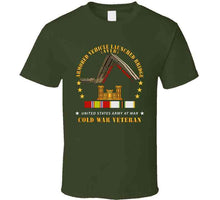 Load image into Gallery viewer, Armored Vehicle Launcher Bridge (avlb)  - Launching - W Cold War Vet X 300 T Shirt
