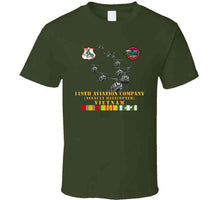 Load image into Gallery viewer, Army - 119th Aviation Company (assault Helicopter) W Ssi W Vn Svc X 300 T Shirt
