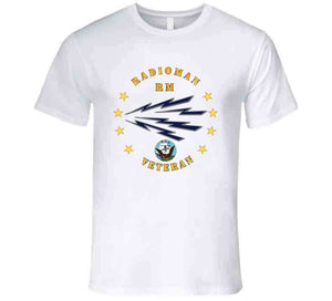 Navy - Radioman - Rm - Veteran Wo Bkgnd W Usn T Shirt