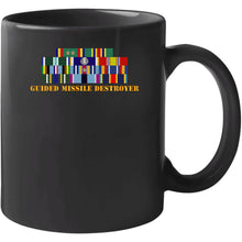 Load image into Gallery viewer, Navy - Destroyer - Uss John S Mccain - Ships Ribbons Only V1 T Shirt
