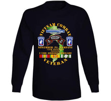 Load image into Gallery viewer, Army - Vietnam Combat Vet - N Co 75th Infantry (ranger) - 173rd Airborne Bde Ssi T Shirt
