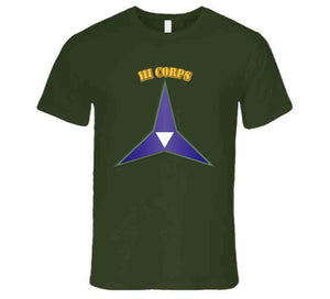Ssi - Iii Corps W Txt T Shirt