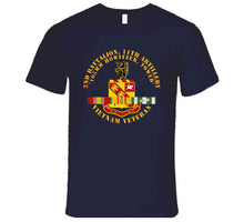 Load image into Gallery viewer, Army - 2nd Battalion, 11th Artillery (105mm Howitzer, Towed) W Vn Svc Ribbon X 300 T Shirt
