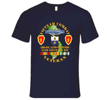 Load image into Gallery viewer, Army - Vietnam Combat Infantry Veteran w 3rd Bn 22nd Inf - 25th ID T Shirt
