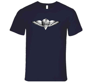 Army - Parachute Rigger Metal without Text - T Shirt, Premium and Hoodie