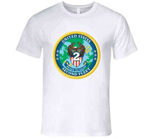 Load image into Gallery viewer, Navy - United States Second Fleet Wo Txt X 300 T Shirt
