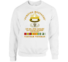 Load image into Gallery viewer, Army - Jumping Mustangs W Dui - Abn Basic - 1st Bn 8th Cav W Vn Svc T Shirt
