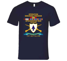 Load image into Gallery viewer, Army - 26th Infantry Regiment - Dui W Br - Ribbon - Top - 1st Bn W Afghan Svc  X 300 T Shirt
