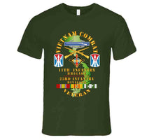 Load image into Gallery viewer, Army - Vietnam Combat Infantry Vet W 11th Inf Bde (light) - Ssi X 300 T Shirt
