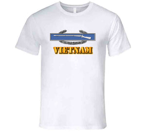 Army - CIB - Vietnam T Shirt
