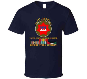 Army - Vii Corps - Us Central Command - Desert Storm Veteran T Shirt