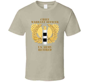 Army - Emblem - Warrant Officer - Cw2 - Retired T Shirt