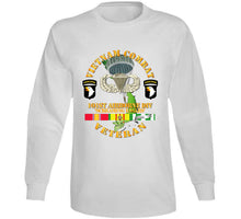 Load image into Gallery viewer, Army - Vietnam Combat Veteran W 101st Airborne Div Ssi V1 - T-shirt
