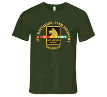 Load image into Gallery viewer, Army - 4th Battalion, 27th Infantry W Vn Svc X 300 T Shirt
