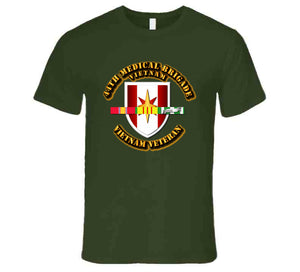 44th Medical Brigade w SVC Ribbons VN - blk T Shirt