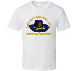 Army - 10th Cavalry Regiment - Buffalo Soldiers T Shirt