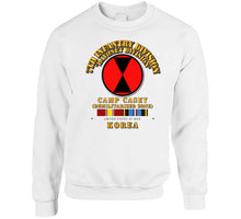 Load image into Gallery viewer, Army - 7th Infantry Division - Korea - Cp Casey W Svc T Shirt
