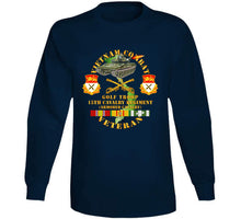 Load image into Gallery viewer, Army - Vietnam Combat Veteran W  15th Cavalry Regiment - Armored Cav W Vn Svc T Shirt
