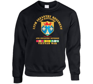 Army - 2nd Bn 12th Inf W Vn Svc Ribbons X 300 Classic T Shirt, Crewneck Sweatshirt, Hoodie, Long Sleeve, Mug