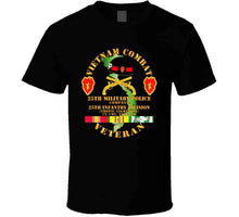 Load image into Gallery viewer, Army - Vietnam Combat Veteran W 25th Military Police Co W 25th Id T Shirt
