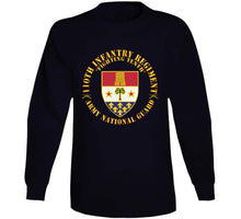 Load image into Gallery viewer, Army - 110th Infantry Regiment - Fighting Tenth - Dui - Arng W Rgt Sep X 300 T Shirt
