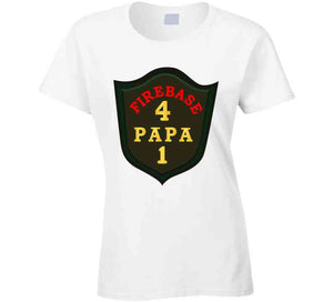 Army - Firebase 4p1 Ssi - Patch Wo Txt T Shirt